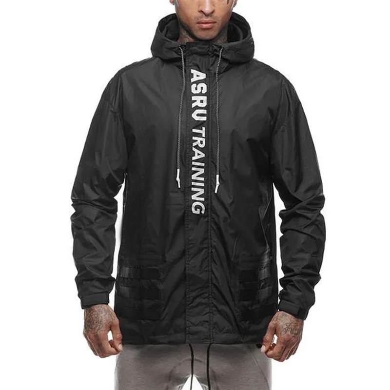 

2019 Men Jacket Joggers Sports Sportswear Workout Training Running Fitness Exercise Gym Running Jacket Clothes Long Sleeve