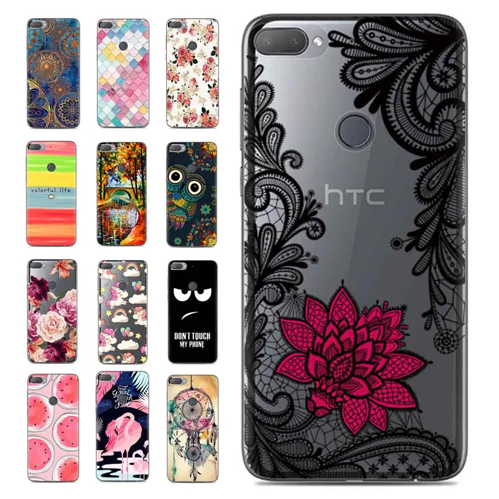 Чехол для телефона htc Desire 12 Мягкие TPU ультра тонкий силиконовая защитная задняя