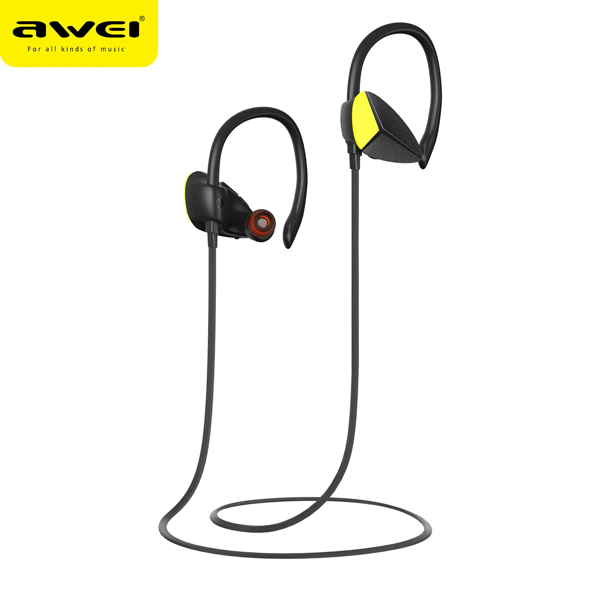 

AWEI A888BL Bluetooth Headphone Waterproof V4.1 Wireless Earphone Stereo HiFi Sound Sports Headset With Mic auriculares