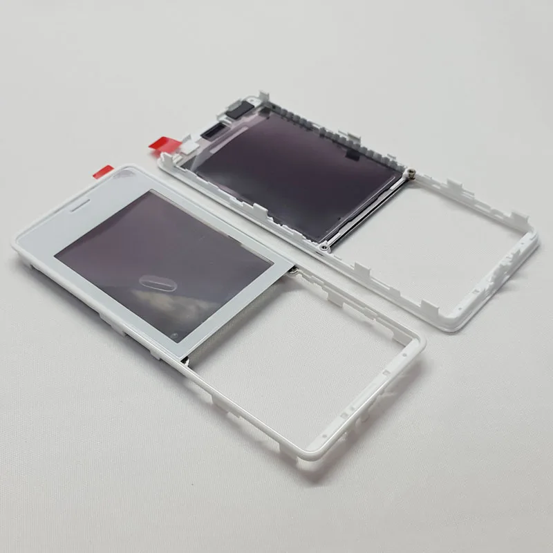 Передняя ЖК-рамка A+++ для Nokia 515, сенсорная панель, передняя часть корпуса, запасная часть, ЖК-Крышка для lumia 515