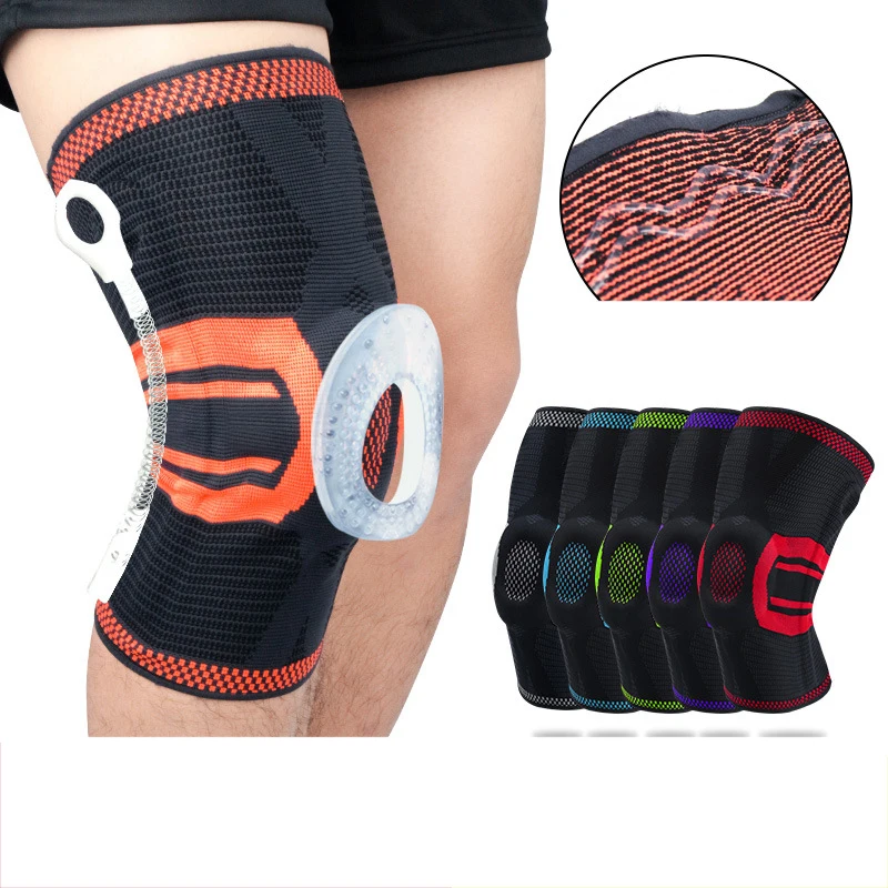 1pcs New Compression Knee Sleeve Best Knee Brace Pads Support Running Crossfit Basketball Workout Sports Kneepads