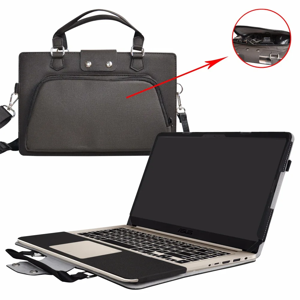 Accurately Designed Protective Cover + Portable Carrying Bag For 15.6