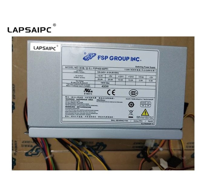 Блок питания Lapsaipc 400 Вт рабочий протестированный на основе ПЗУ|Блоки для