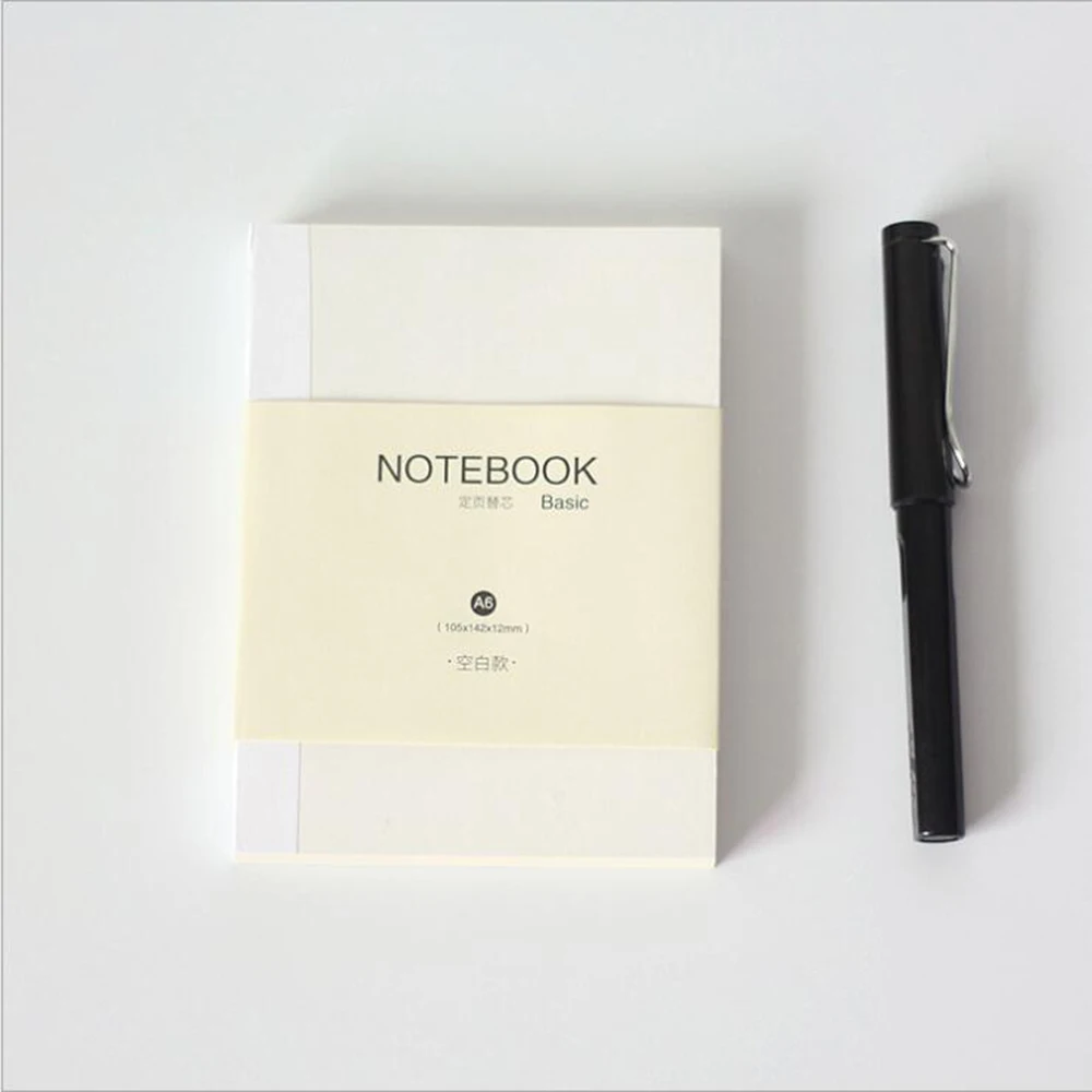

A5A6 Fitted Multi-functional Filler Papers For Notebook Office School Planner Accessory Filler Papers Business Fixed Inner Pages
