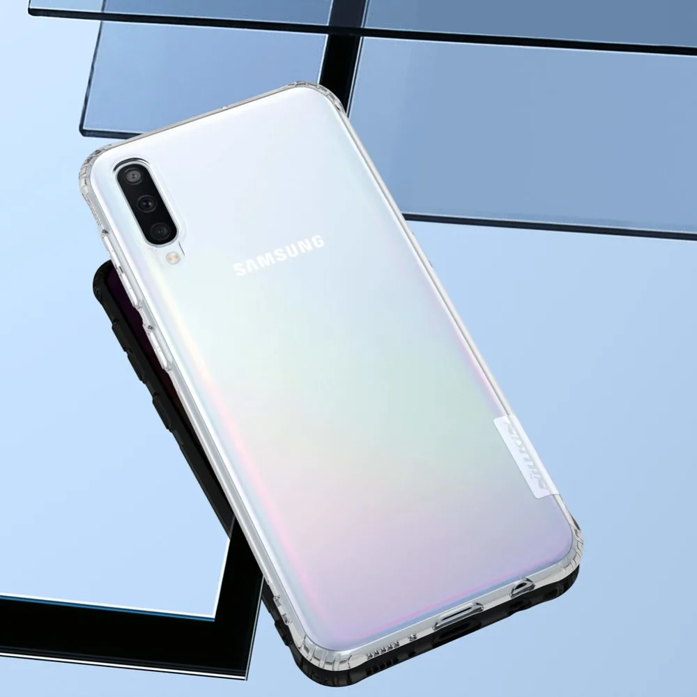 Для samsung Galaxy A50 чехол Nillkin натуральный прозрачный мягкий кремний TPU Защитный чехол для samsung Galaxy A50 чехол