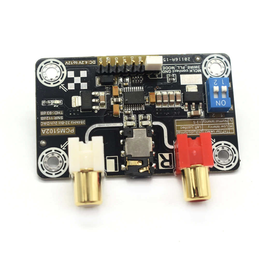 Новый цифровой звуковой проектор PCM5102A без потерь для Raspberry Pi 2B/3B поддержка 32 бит