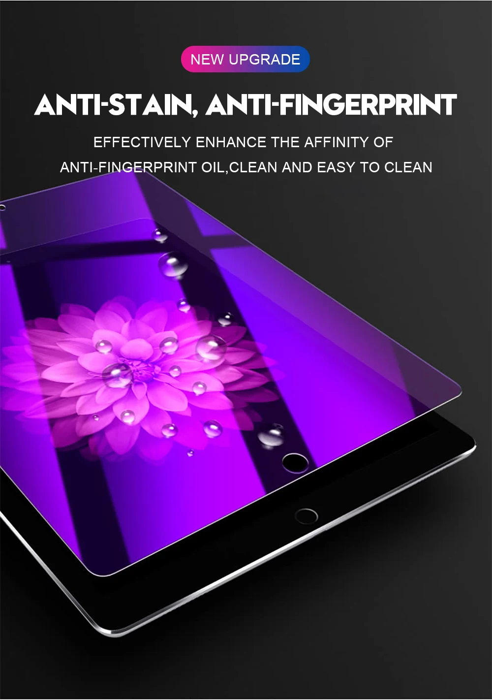 Anti Blue Ray Tempered Glass For iPad Pro 11 10.5 Air 1 2 mini 1 2 3 4 Screen Protector For iPad 2018 2017 9.7 Protective Glass (9)