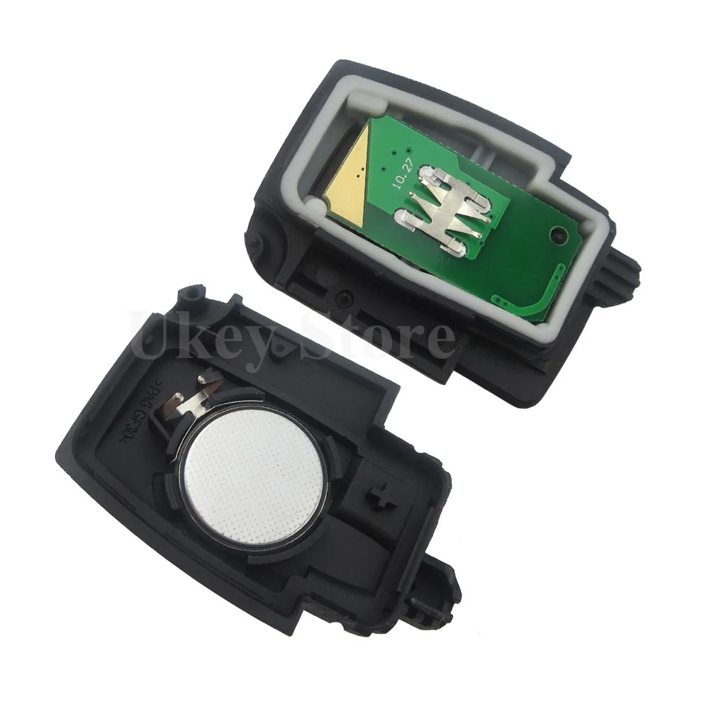OkeyTech 433MHz 4D63 Chip 3 Buttons Flip Folding Remote Control Key for Ford Mondeo Focus Fiesta C Max S Max Galaxy HU101 Blade