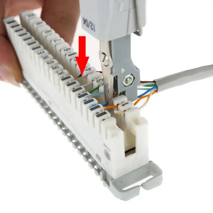 Инструмент для заделки Резак для телефона провода RJ11 Ethernet LAN RJ45 разные цвета EM88