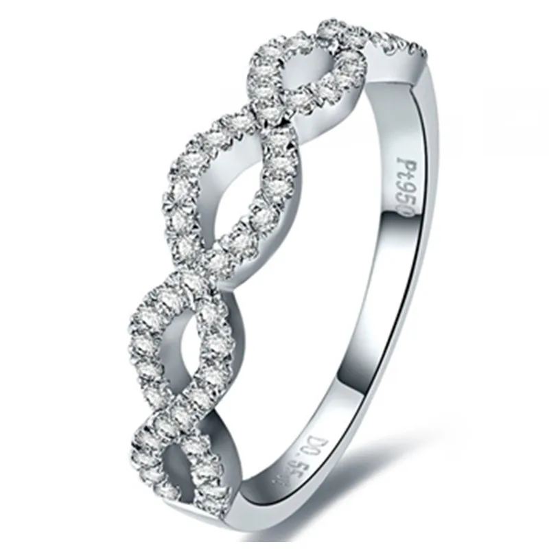 High Quality Man made Hand setting Micro inset Synthetic Diamonds Ring