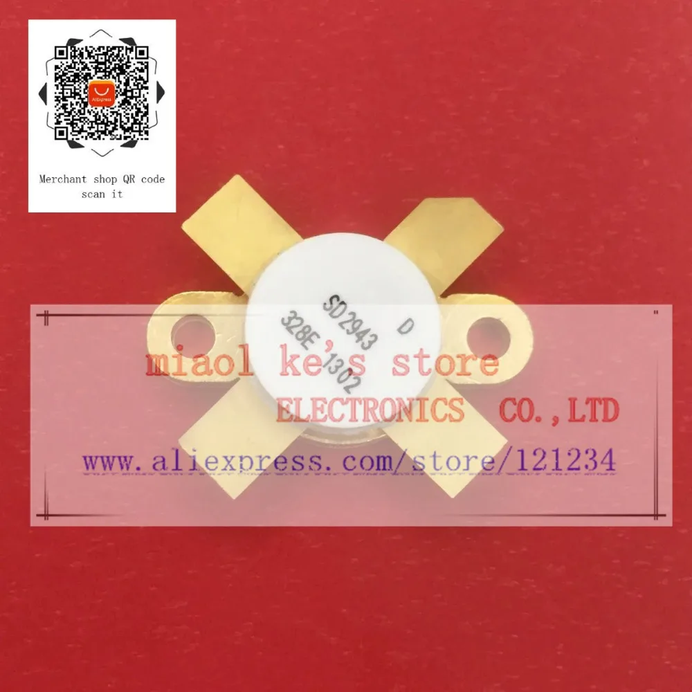SD2943 sd2943 [40A 130V 350W 25dB 30 МГц M177/M244] TRANS RF N CH Мощность транзистор|transistor power|transistor rf powerpower