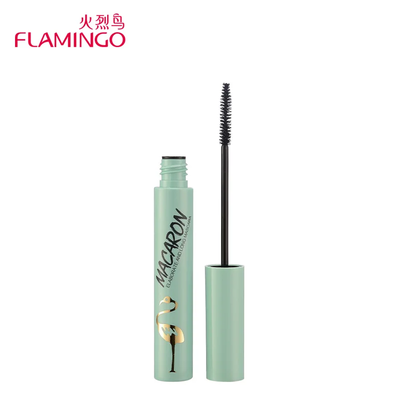 Professional Eye Makeup Brand Flamingo Bottom Eyelash Mascara Collection Lengthening 1.5mm blush head Mascara 61212