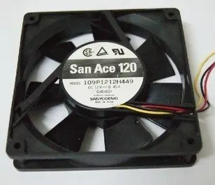 Sanyo /Sanyo 12025 0.45A прочный двойной роликовый Вентилятор охлаждения шасси 109p12h402- |
