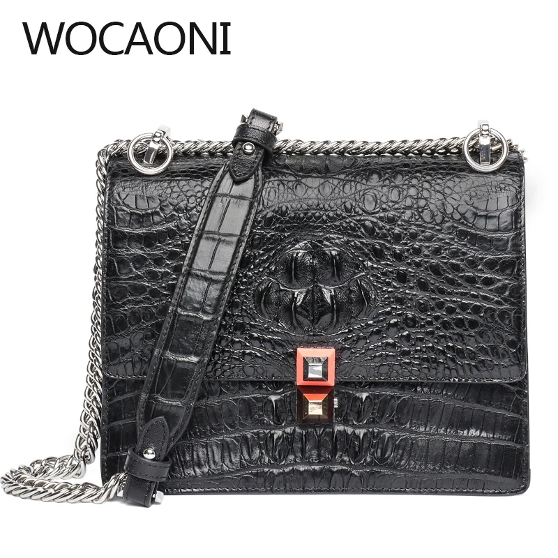 

WOCAONI woman bag 2018 luxury handbags women bags designer women messenger bags