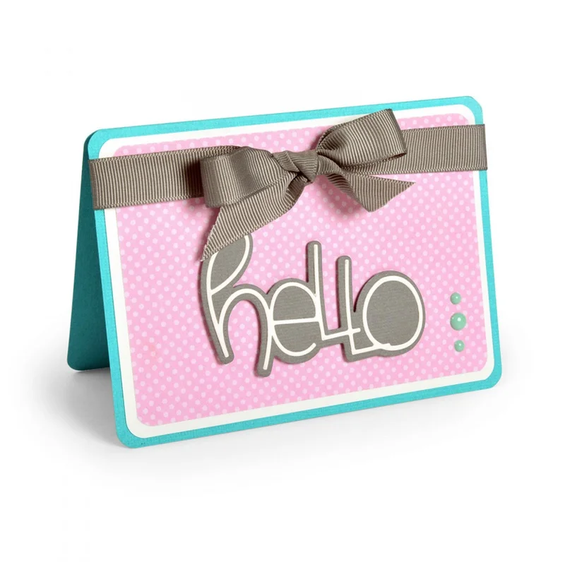 

"Hello" "Thanks" "Happy" "Birthday" "Love" "You" Cute Words Metal Cutting Dies Stencil for DIY Scrapbooking Album Cards Crafts