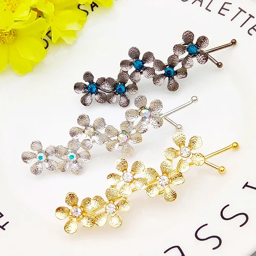 

1Pcs Gold Leaf Hair Clip Girls Vintage Hairpin Princess Women Hair Styling Accessories Hairpins For Women Braiding Styling Tool