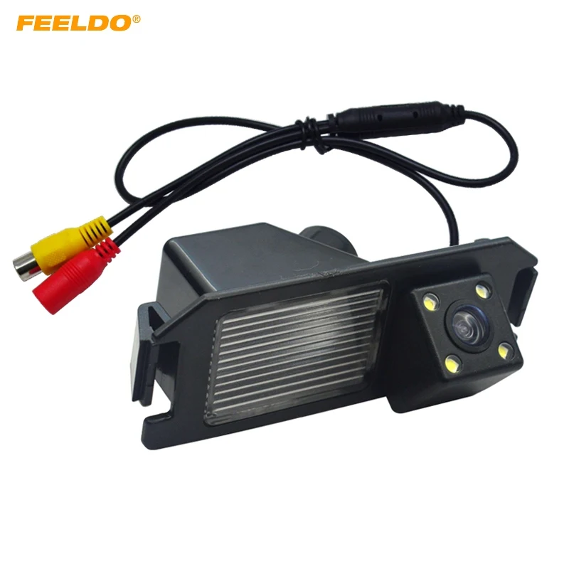 FEELDO Car Rear View Camera With LED For Hyundai Veloster/Genesis Coupe