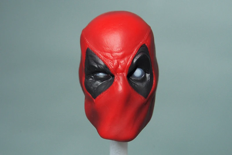 1/6 Head Sculpt Deadpool wear a mask Head Carving Model For 12" Action