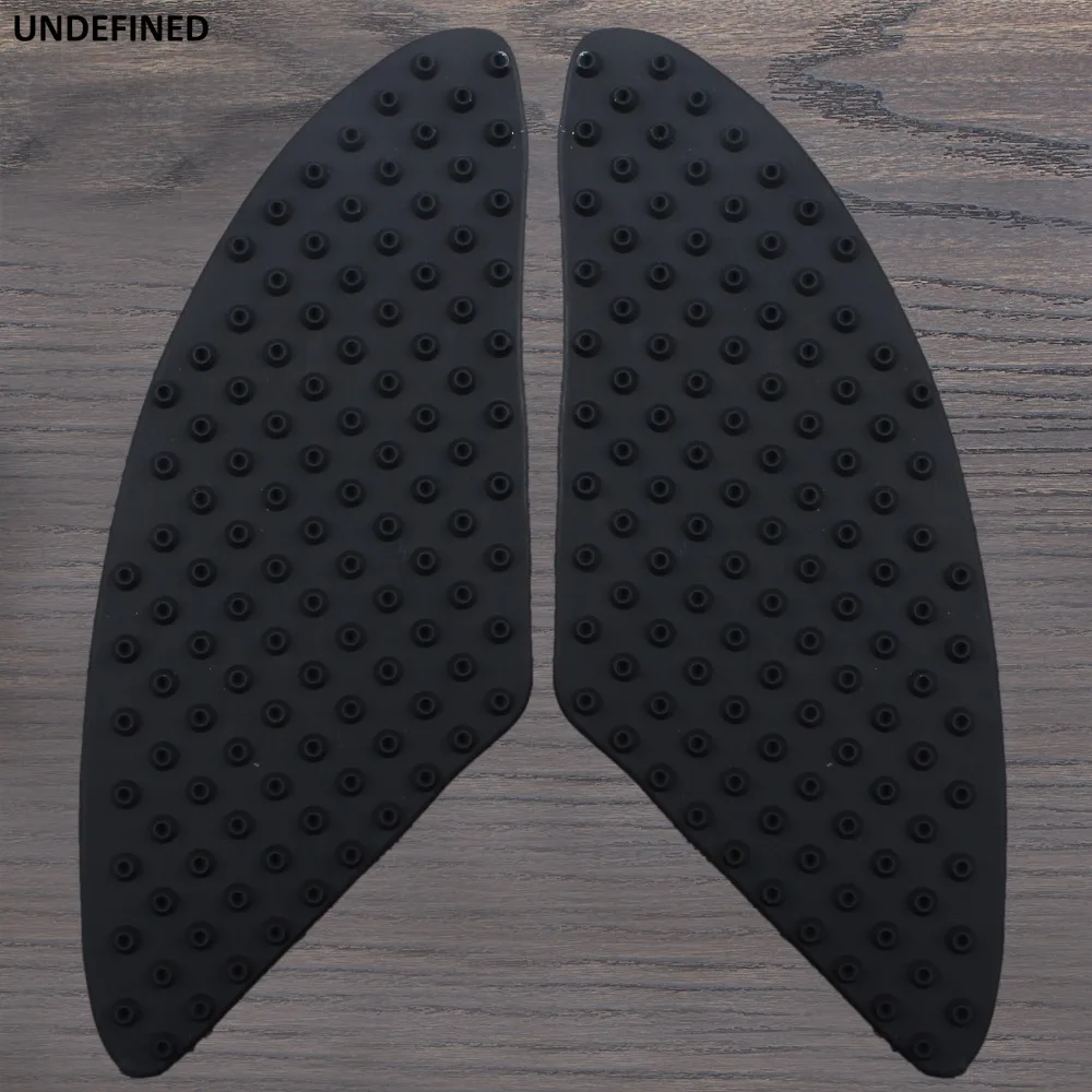 UNDEFINED Universal Black Tank Traction Pad Side Gas Knee Grip Protector for Honda Yamaha Suzuki Kawasaki Ducati BMW GS1200 CBR undefined universal black tank traction pad side gas knee grip protector for honda yamaha suzuki kawasaki ducati bmw gs1200 cbr