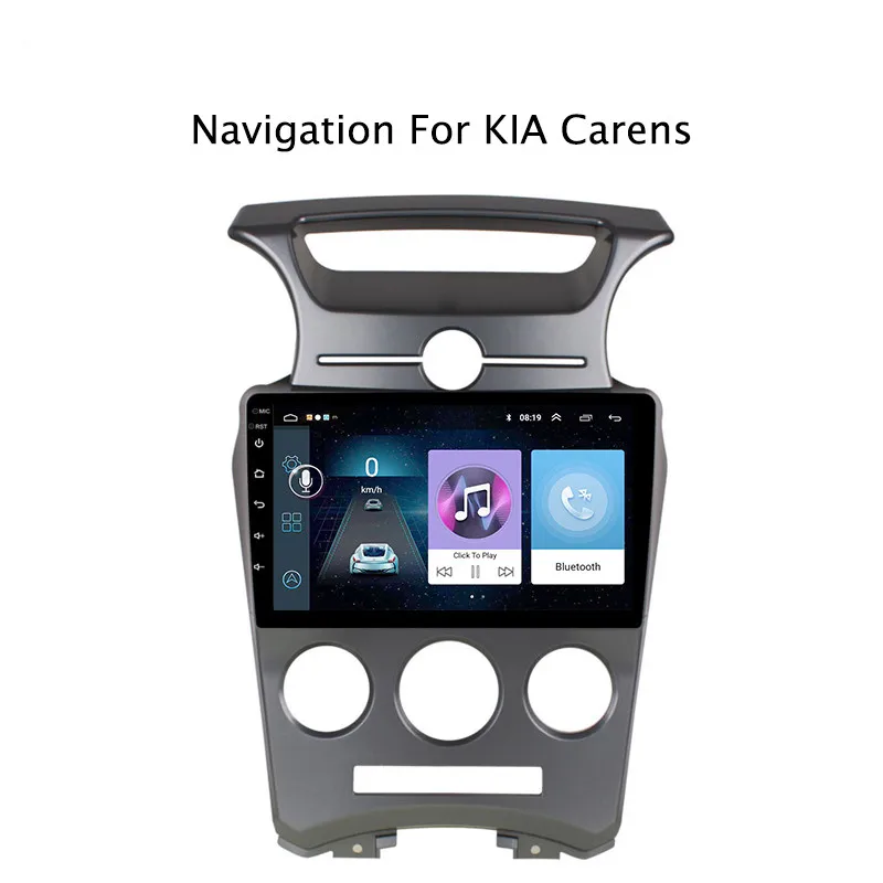 

ECTWODVD 9inch Android 8.1 Car Radio GPS Navigation Multimedia Stereo DVD Player for Kia Carens 2007 2008 2009 2010 2011