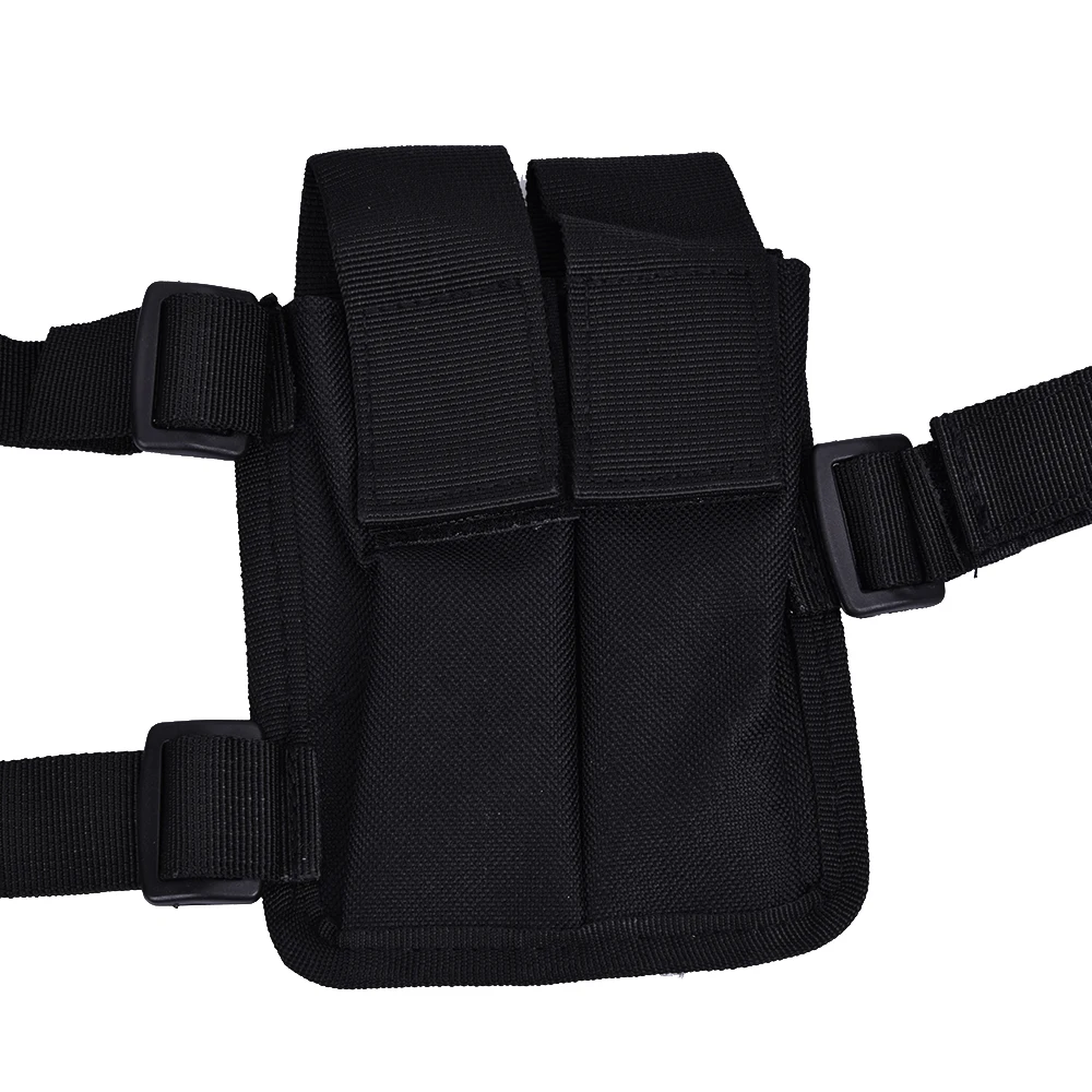 TOMUNT съемки двойной Кобура наплечная сумка Тактический левой и правой руки пистолет плеча Кобура Охота Airsoft мешок