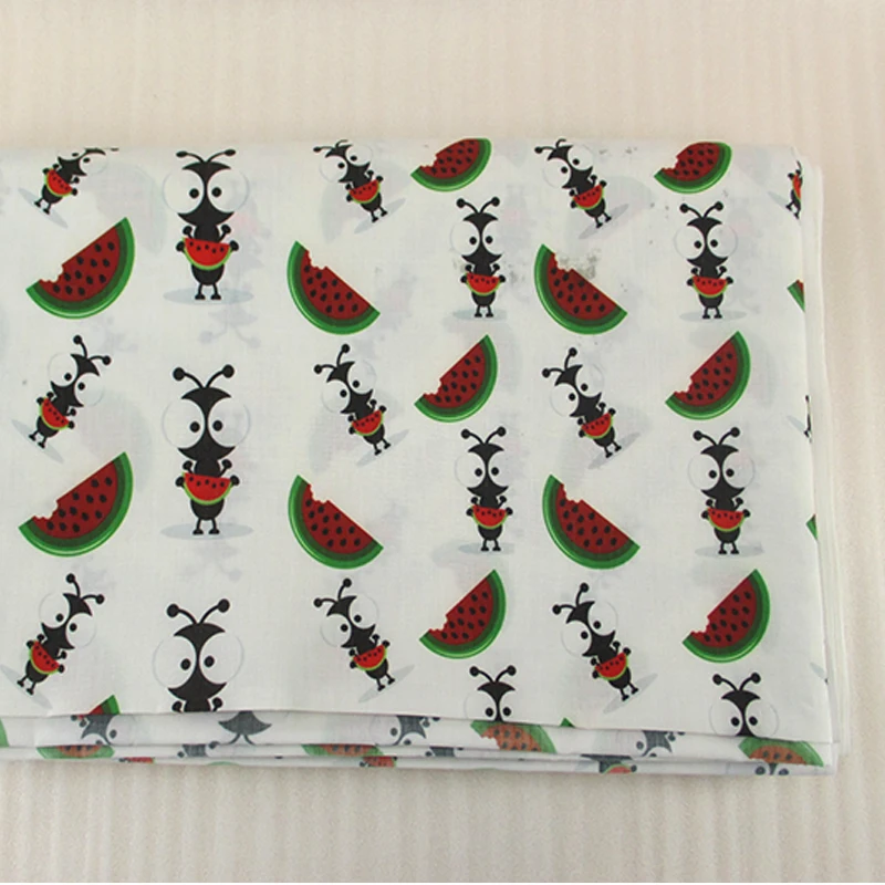 

New 50*145cm Animal Bird Polyester Cotton Fabric Printed Cloth Sewing Quilting Fabrics for Patchwork Needlework DIY,c463