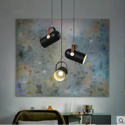 

Creative Iron Bullet Droplight Modern LED Pendant Light Concise Hanglamp Fixtures For Bar Cafe Home Lightings Lamparas Colgantes