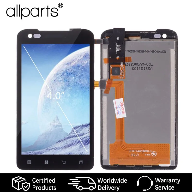 Original IPS For Lenovo A660 LCD Screen with Touch Digitizer Assembly Replacment Parts Display | Мобильные телефоны и