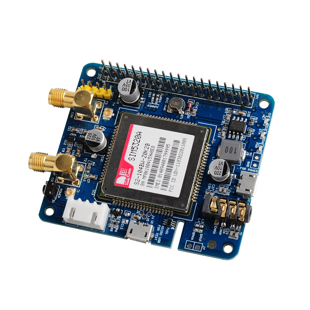 3g модуль сети США SIM5320A макетная плата GSM GPRS gps плата расширения с антенной для Raspberry Pi