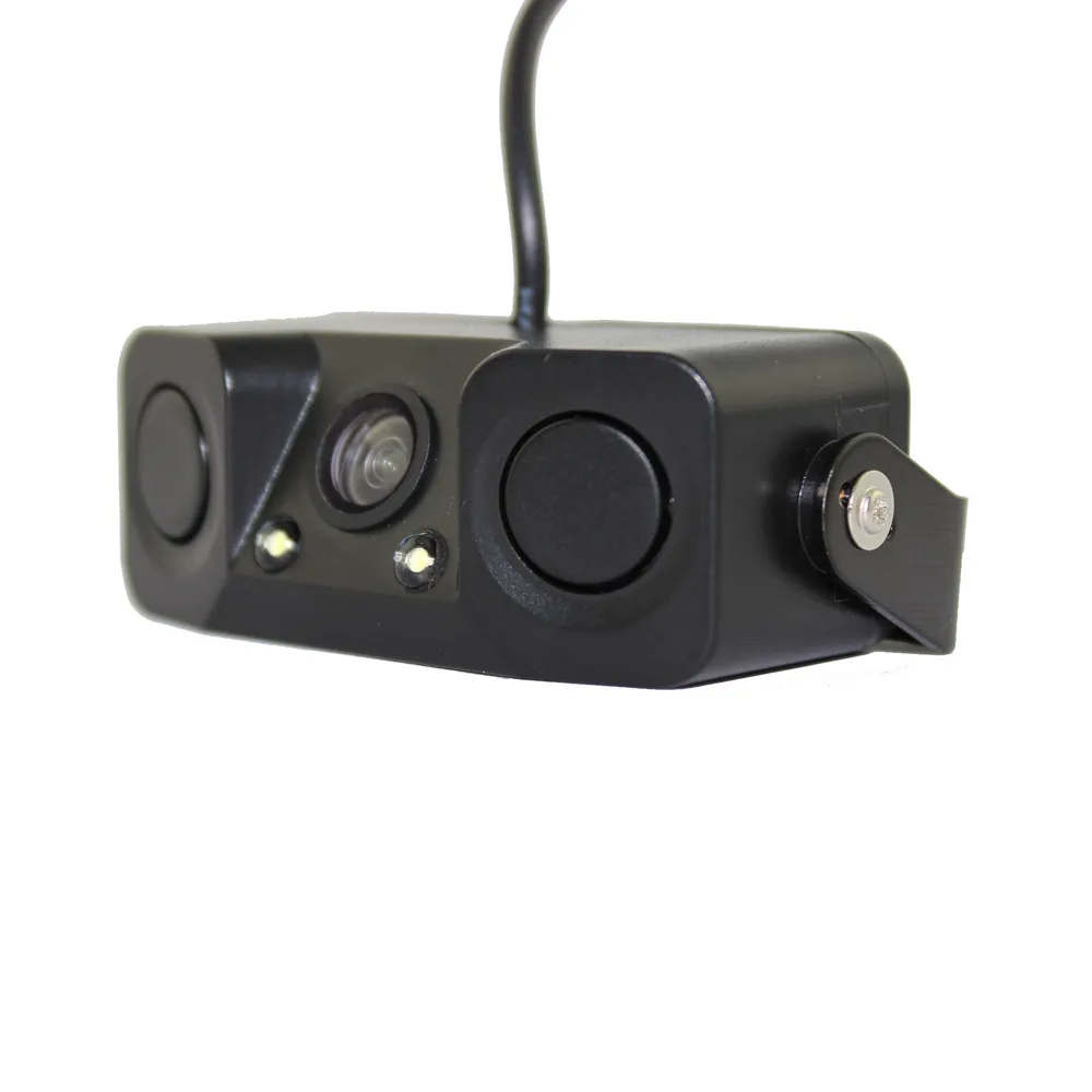 CARPRIE камера заднего вида 2,5 мм камера ночного видения монитор 2LED Автомобильная камера заднего вида с радиолокационным датчиком парковки 120 HD цветное изображение