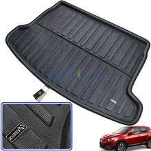 Для Nissan Qashqai Dualis 2007- задний багажник коврик для багажника лайнер грузовой пол лоток ковер 2008 2009 2010 2011 2012 2013