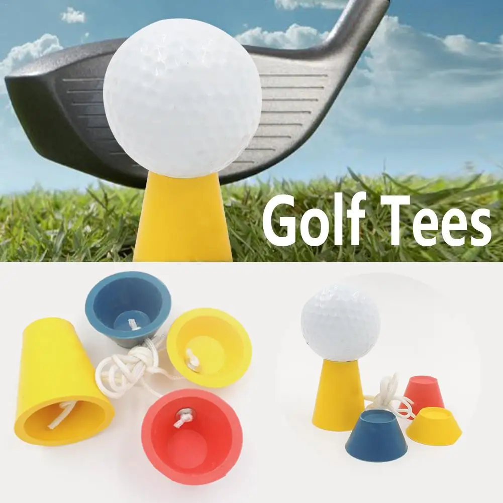 High Quality 4Pcs Rubber Winter Golf Tees Sports Golf Rubber Tees Golf