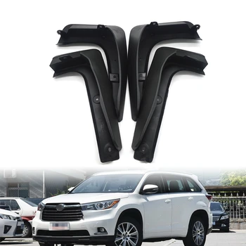 

NWIEV Car-styling Front Rear Mudguards For Toyota Highlander / Toyota Kluger 2014 2015 2016 2017 Mudflaps Fenders Accessories