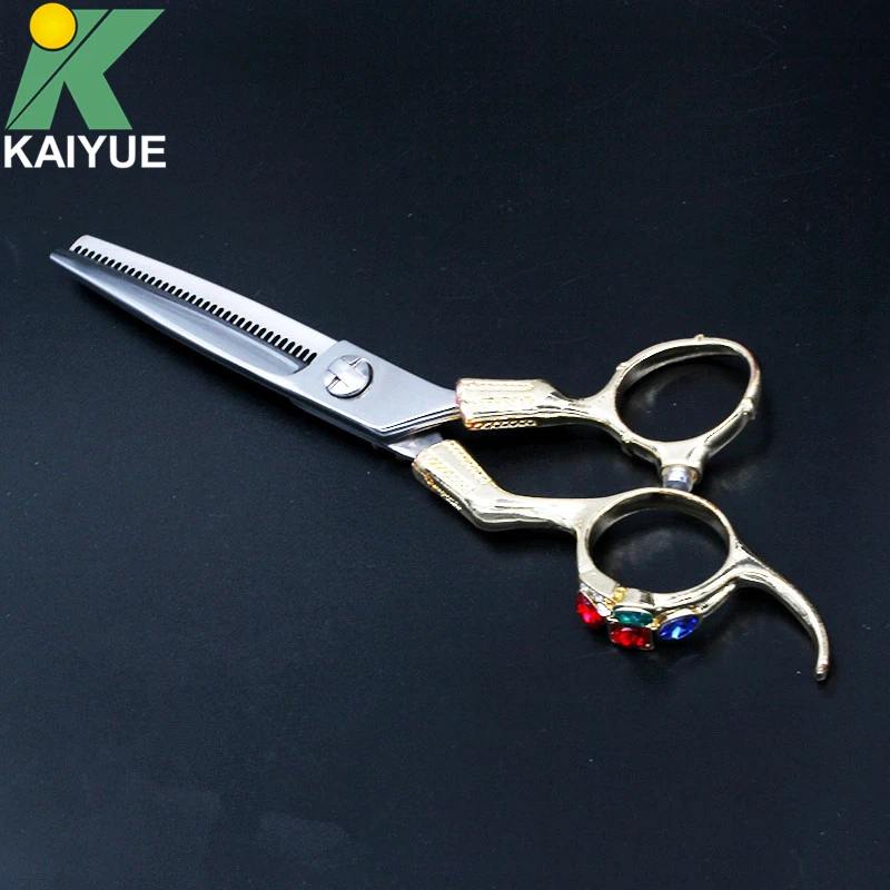 Professional Hair Scissors 6 Inch Teeth Thinning Scissor Flat Shears