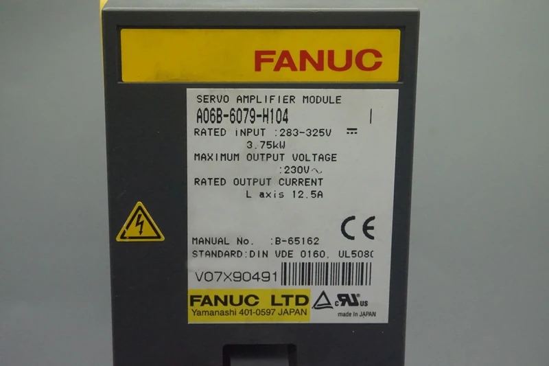 Fanuc A06B-6079-H104 servo driver cnc amplifier module Fanuc A06B-6079-H104 servo driver cnc amplifier module