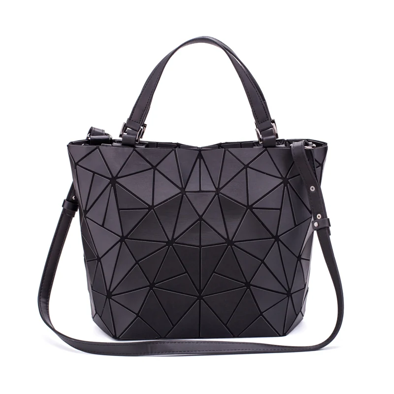 Famous Brands Women Shoulder Bag Geometric Luminous Handbags Shoulder Messenger Bag Ladies Bag Purse Female Casual Totes bolso