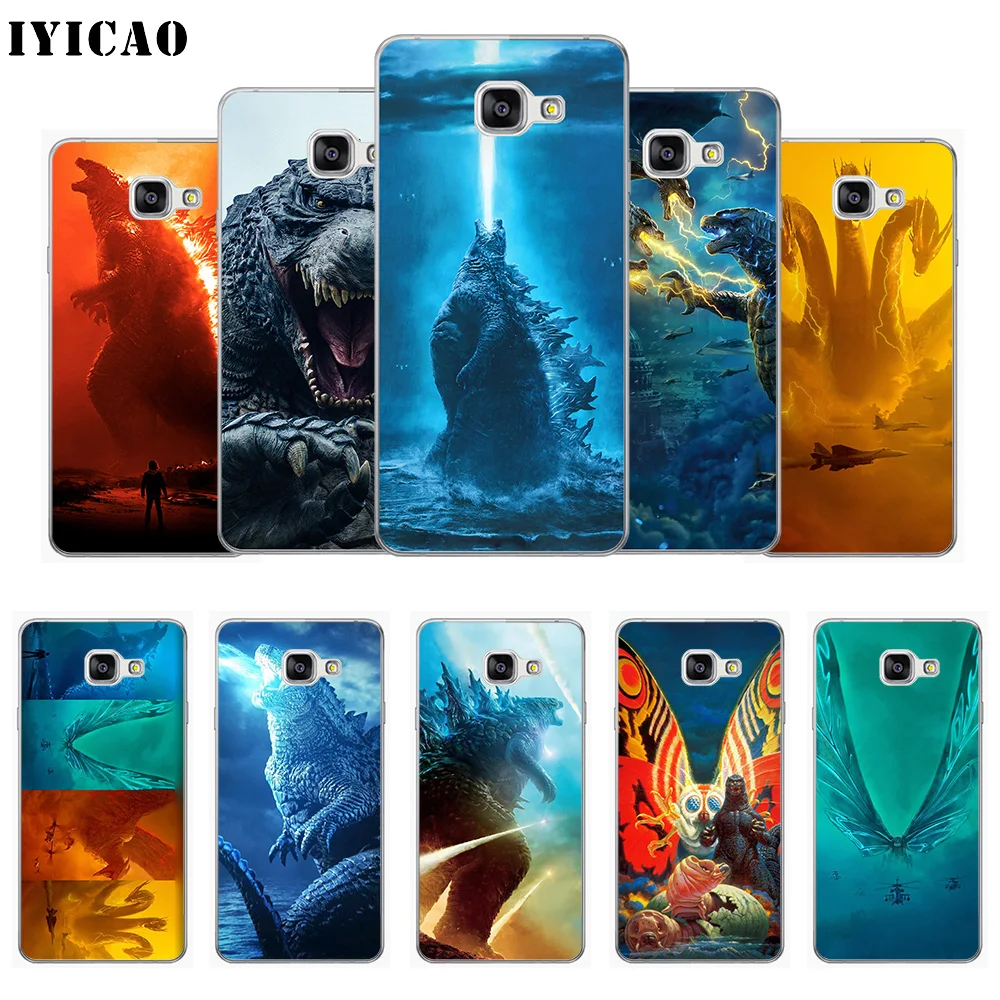

IYICAO Godzilla 2 movie Soft Silicone Phone Case for Samsung A10 A30 A40 A50 A70 M10 M20 M30 TPU Cover