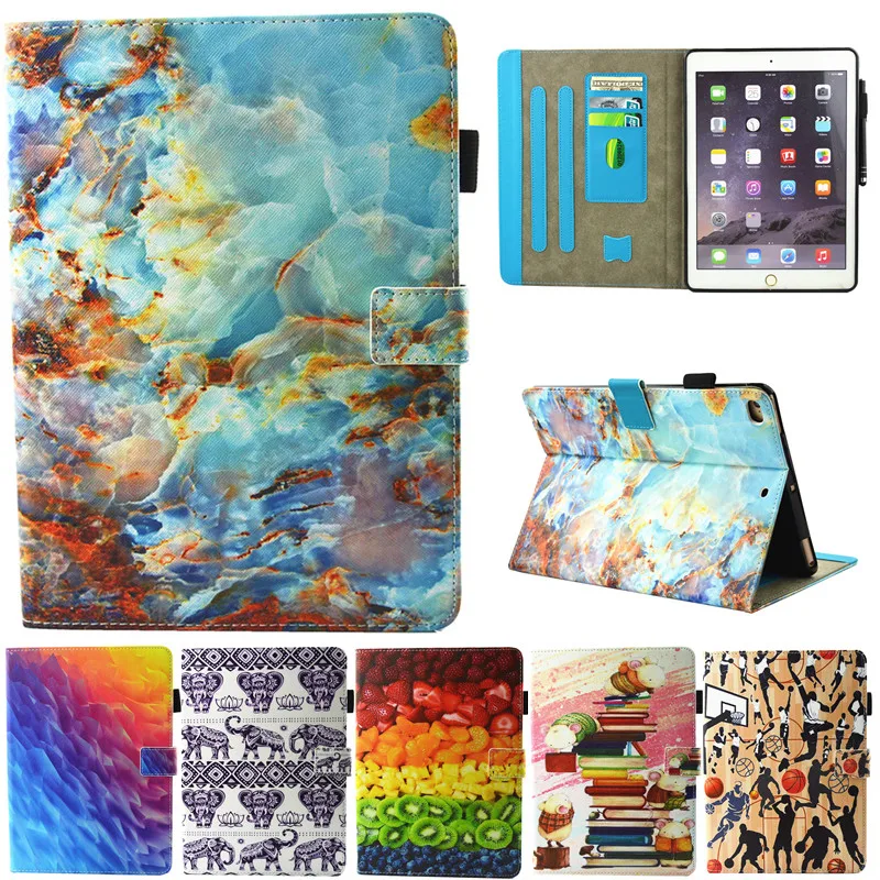 for Apple ipad Air 2 Ipad6 9.7inch Tablet Case PU Flip Leather Stand Basketball Fruits Marble Cover for ipad 6 Air2 Fundas Coque for Apple ipad Air 2 Ipad6 9.7inch Tablet Case PU Flip Leather Stand Basketball Fruits Marble Cover for ipad 6 Air2 Fundas Coque