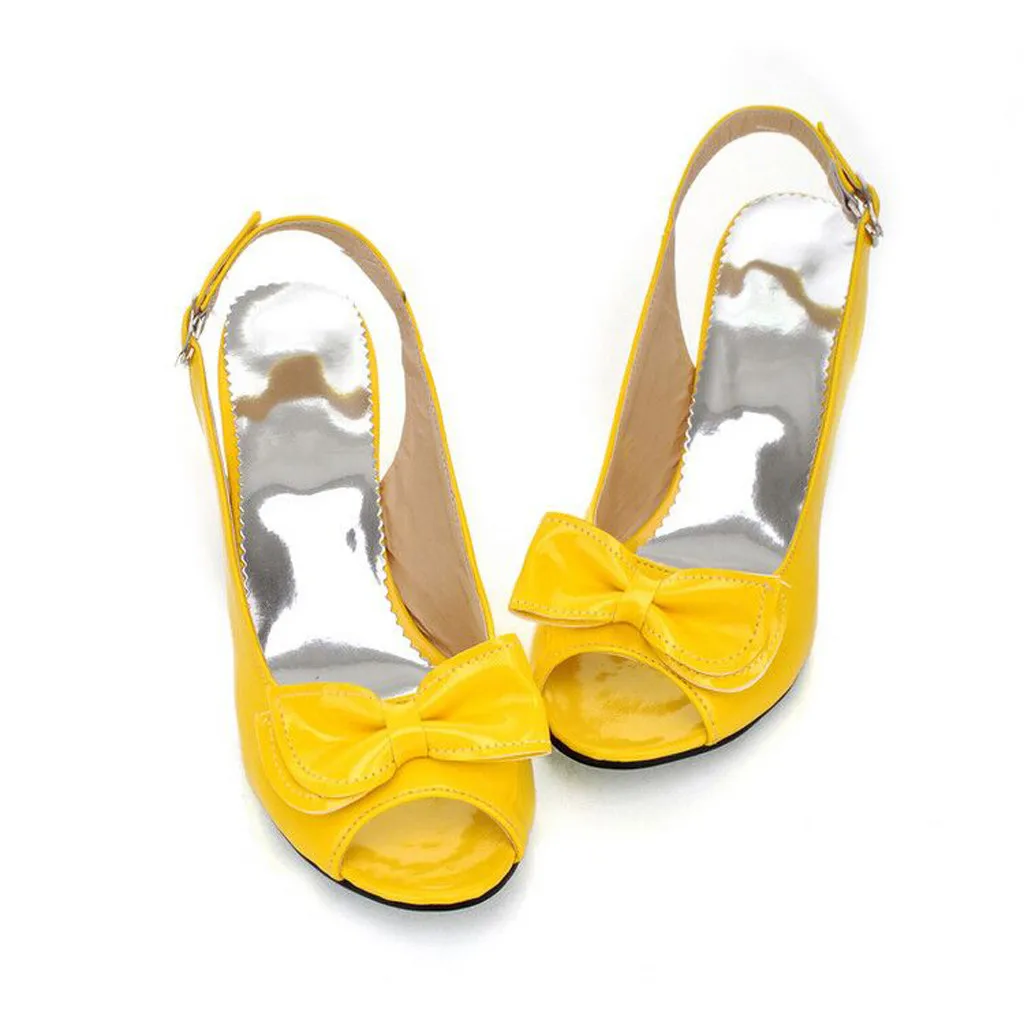 

YOUYEDIAN shoes woman Sandals High Heels Ankle Buckle Sandal Summer Fish Mouth Shoe sandalias mujer 2019 zapatos de mujer #G10
