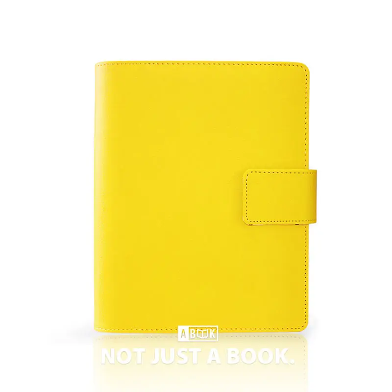 Yiwi Original Lemon Yellow A5 A6 Diary Pu Leather Planner 6 Loose Leaf Spiral Binder Notebook Yiwi Original Lemon Yellow A5 A6 Diary Pu Leather Planner 6 Loose Leaf Spiral Binder Notebook