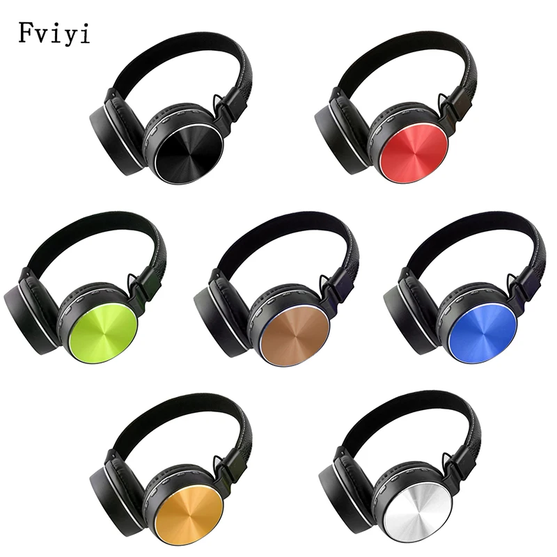 

Fviyi K1 Wireless Bluetooth Headphones Stereo Music Headset Support FM and TF Card With Mic for Phone Tablet PC