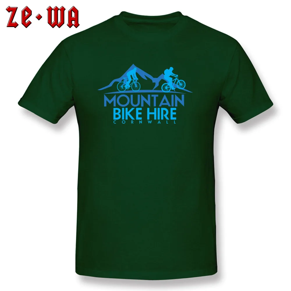 Mountain Biker Logo T-shirts High Quality Short Sleeve Street 100% Cotton Round Neck Young Tees Unique T Shirts Summer Autumn Mountain Biker Logo dark
