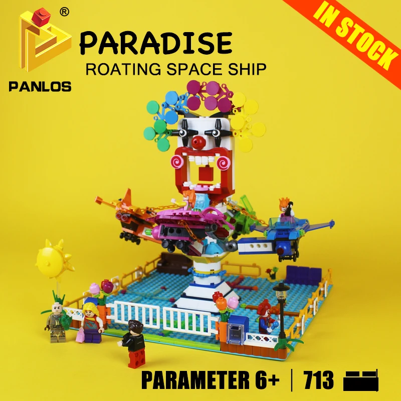 

PARADISE Building Toys hobbies SPACE SHIP Blocks Educational DIY Bricks kids Creative Compatible With lego city
