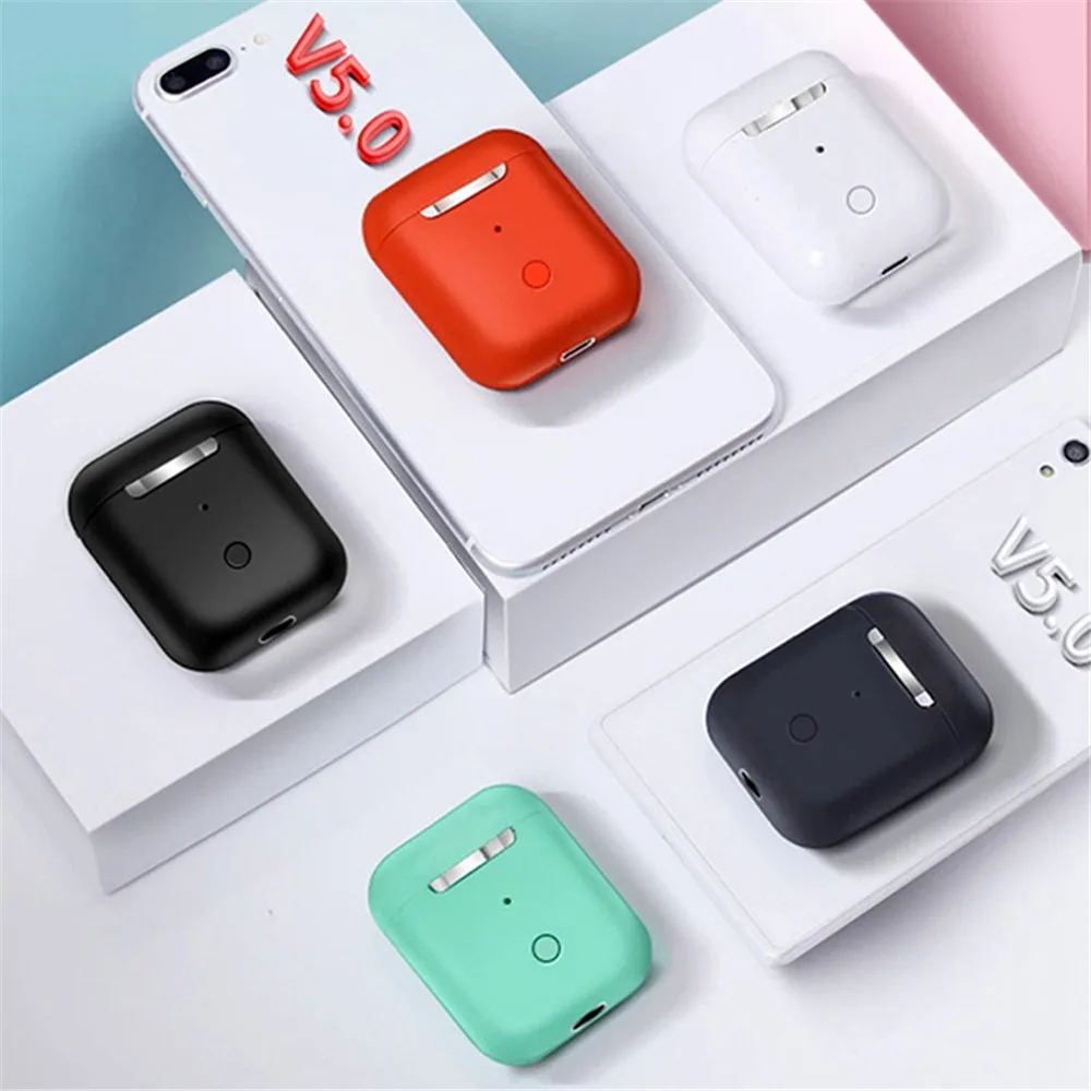 

i12 TWS Wireless Bluetooth 5.0 Earphone 2019 Mini Earbuds 3D Stereo Sport Headset Earbuds with charging box For Mobile Phone