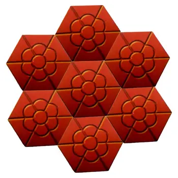 

2019 New Arrival DIY Plum Flower Shape Paving Square Garden Path Concrete Plastic Brick Mold Household Gardening Supplies