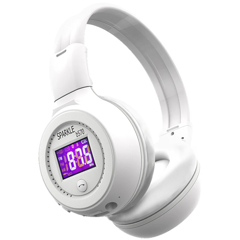 

Bluetooth Wireless Headphones HiFi Stereo Headset With Microphone FM Radio Micro SD Card game Play For iphone huawei samsung