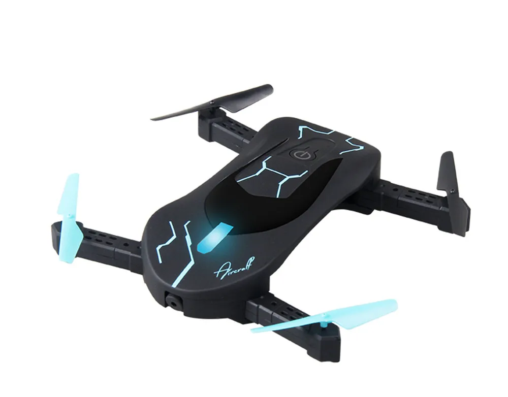 

Foldable 720P WIFI FPV Camera Mini RC Drones Quadcopters Altitude Hover Auto Return Trajectory Flying Voice Control 3D Flips