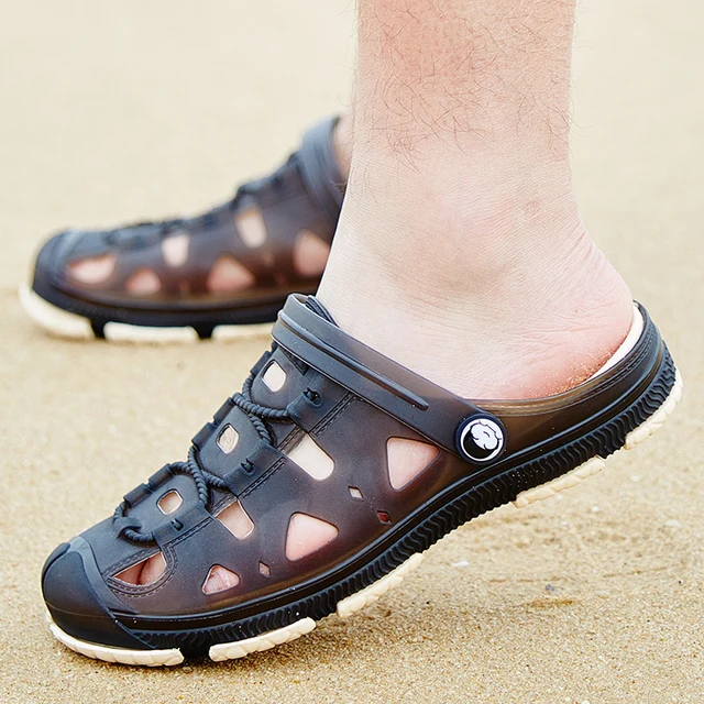 New Arrival Summer Men Sandals Leisure Solid Waterproof Male Outdoors