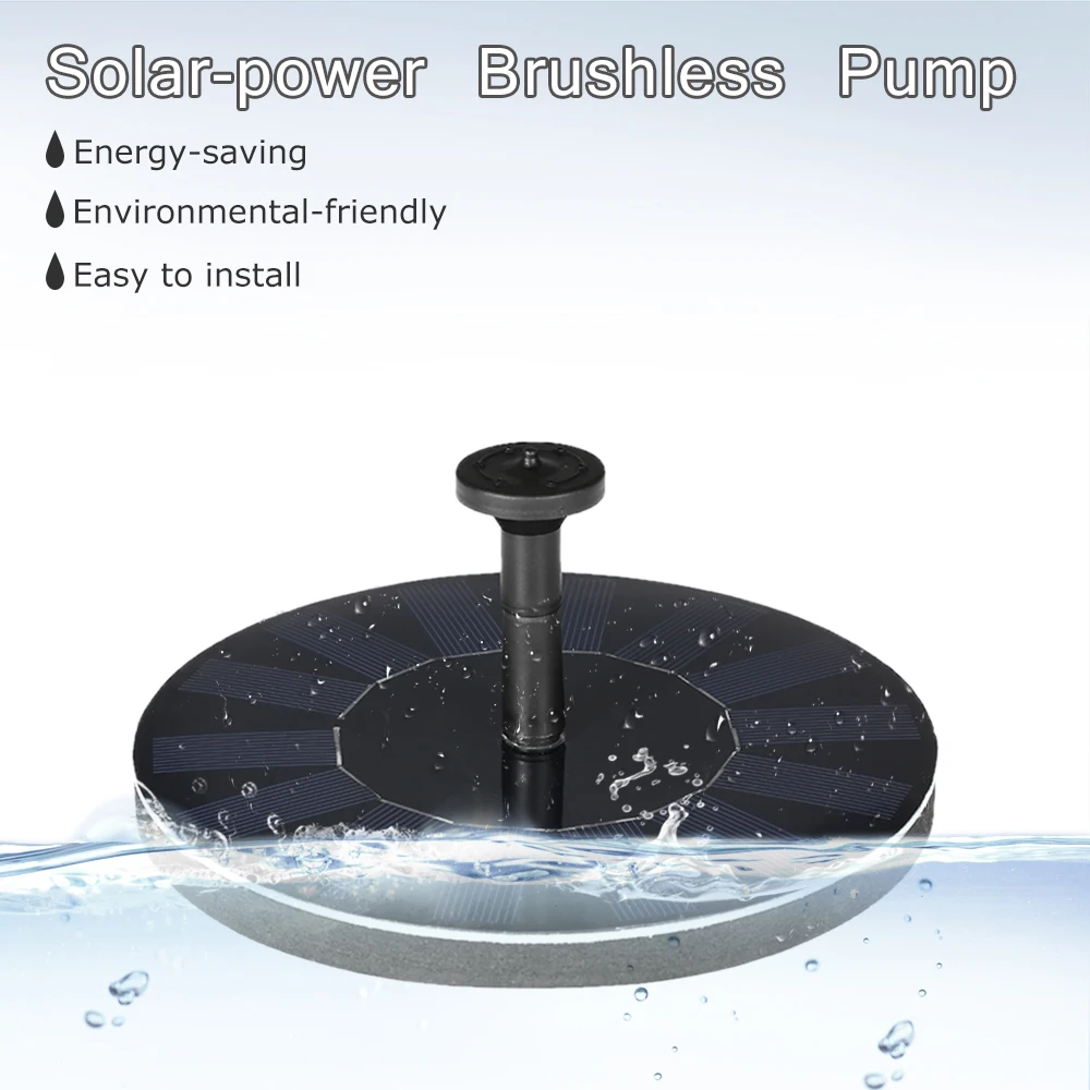 Solar Powered Fountain Brushless Garden Pump. - reviews