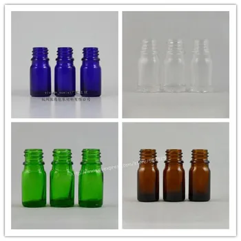 

5ml green/blue/brown/clear empty bottle without any caps,glass container.18/410